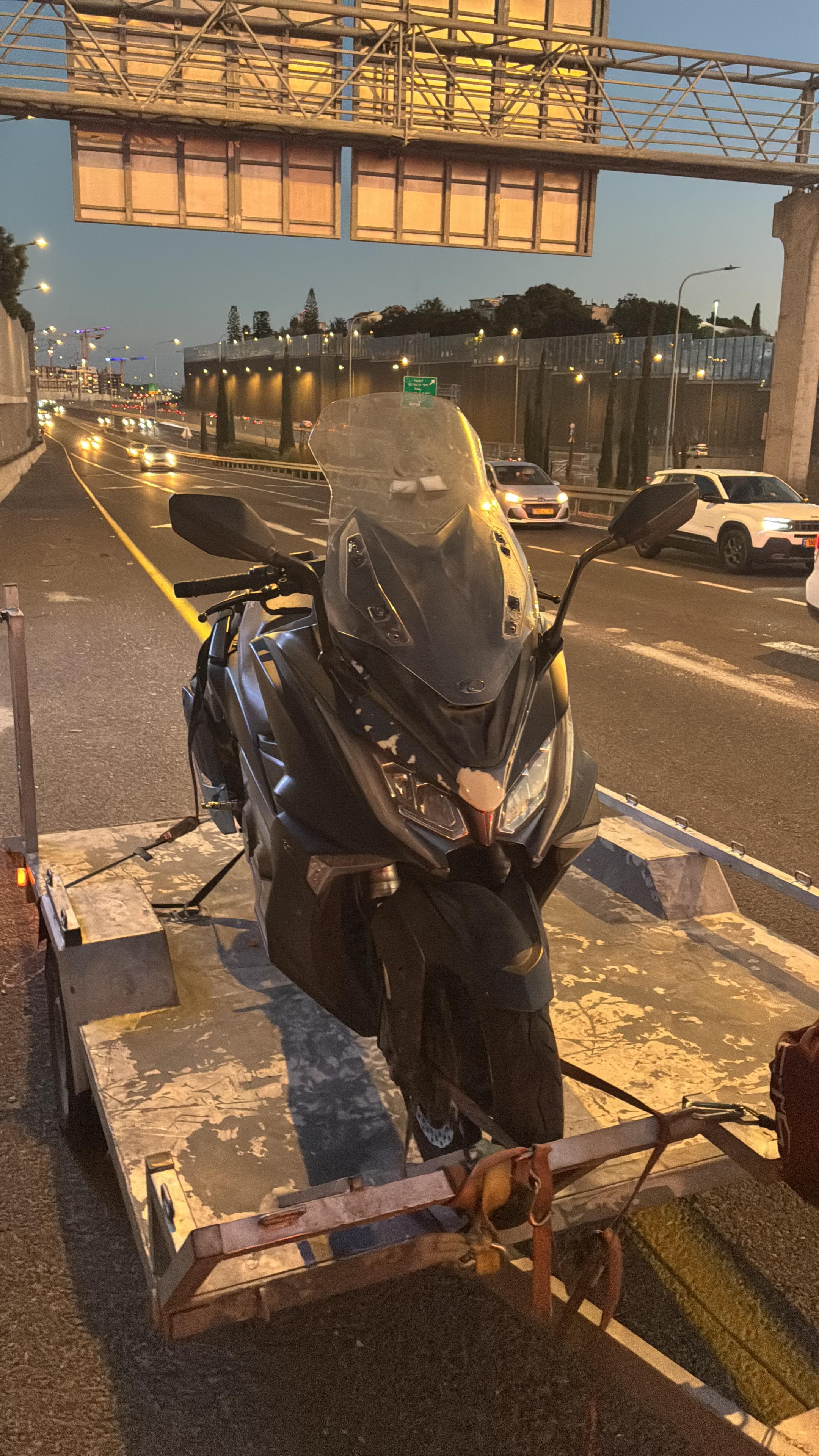 חילוץ אופנוע Z