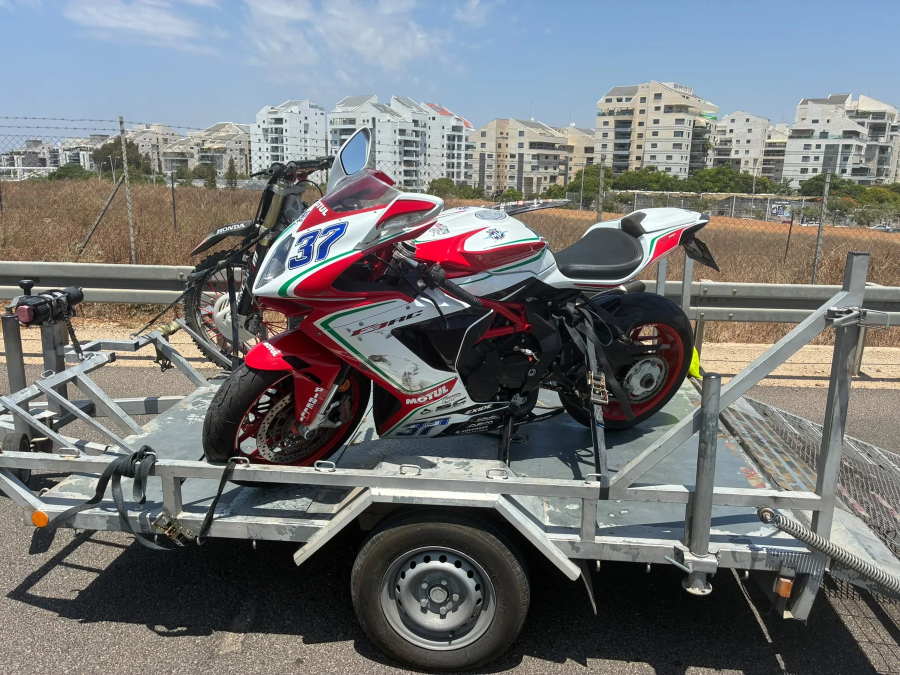 מוטו גרר - גרירת אופנועים וכלי שטח, תמונת שטח 13